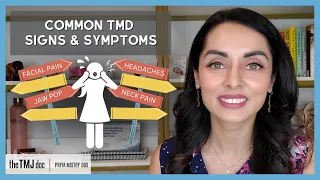 Common TMD Signs and Symptoms - Priya Mistry, DDS (the TMJ doc) #tmjpain #jawpain #facialpain