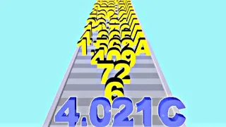 NUMBER MERGE RUN - Number Master 3D Infinity; No Ads + Ads Clicker - Power Games