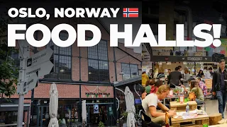 Oslo, Norway - Food Halls!