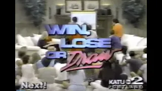 "Win, Lose, or Draw, with guests Vanessa Williams and Smoky Robinson" Taped from TV with ads VHS