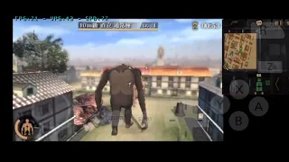 AOT FUTURE COORDINATES, CITRA EMULATOR, ZEKE BEAST TITAN GAMEPLAY