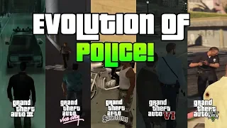 Evolution of Police in GTA Games - [ GTA II,  GTA III, Vice city, San Andreas, GTA IV and GTA V]