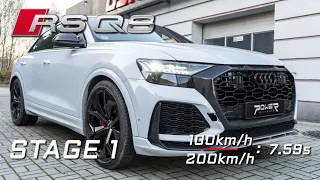 RSQ8 Stage1 by Power Division – acceleration [Tuned on StageX]