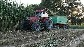 Maxxum 5150 mit 2 Reiher pz mh90 twin