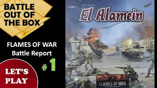 Flames of War #1 British Desert Rats Vs. German Afrika Korps. Two idiots learn to play