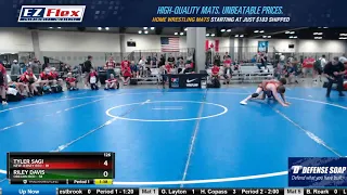 Mat 12 126 Tyler Sagi New Jersey Red Vs Riley Davis Oregon Red