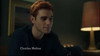 Riverdale 5x13 Archie Tells Uncle Frank about Dog Vegas Death Kevin left the Blossom church.