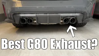 G80 M3 VAVLETRONIC EXHAUST REVIEW. IS VALVETRONIC DESIGNS THE BEST EXHAUST FOR THE THIS CAR?