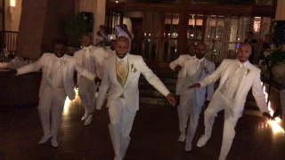 Groomsmen Dance at the Best Destination Wedding Ever!!!