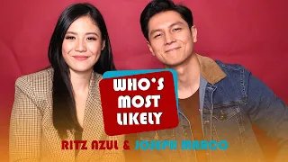 THE MISSING | Who's Most Likely Challenge with Ritz Azul and Joseph Marco  | Regal Exclusives