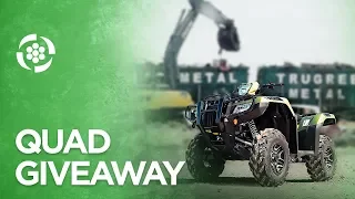 WIN a 2020 Fully Loaded Honda Rubicon Quad!