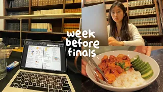 👩🏻‍💻 london student diaries | week before uni finals, library life
