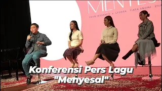 Konferensi Pers Lagu Menyesal dari Lyodra, Tiara Andini, dan Ziva Magnolya