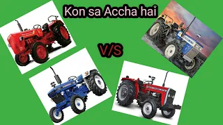 Mehindra 575 vs Swaraj 744 vs Farmtrac champion plus vs Messay Ferguson 241 kon sa lena chahie- QNA