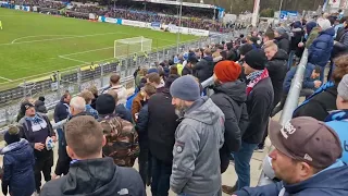SV Meppen gg. TSV 1860 München 2:1 (1:1), 11.02.2023, Schlussminute & Abpfiff