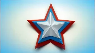 Origami star paper