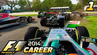 PLAYING F1 2014 CAREER MODE... - F1 2014 Career Mode: Part 1