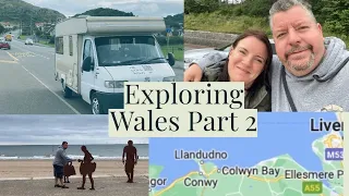 Exploring North Wales, Cowy Bay Beach, Rhos-on-Sea and Llandudno