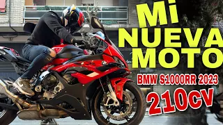 BMW S1000RR 2023 ROJA 210CV🔥- MI NUEVA MOTO UNA LOCURA!!😱🔥 @bmwespana