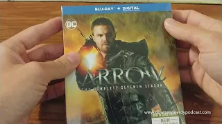 Arrow Season 7 Blu-Ray Unboxing