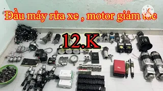 02/05/2024HÀNG BÃI,ĐẦU RỬA XE PIN, KHOÁ ĐIỆN 24V,MOTOR 887, MOTO GIẢM TỐC KHÔNG CHỔI THAN ,CÔNG TẮC