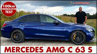 Mercedes AMG C 63 S 375 kW (510 PS) - 100 km Verbrauch Test Reichweite Probefahrt Preis Deutsch 2020