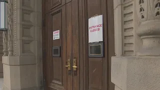 Washington County works on plan to reopen main entrance of courthouse