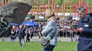 Москва. Трофейная техника НАТО на Поклонной горе. Moscow. Captured NATO equipment on Poklonnaya Hill