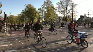 Fahrradverkehr in Amsterdam