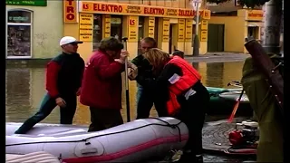 Floods in Prague, Hochwasser in Prag in 2002, Czech republic, Tschechia