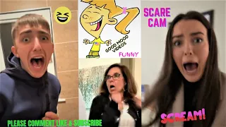 Awesome funny Scare cam compilation March 2022