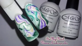 💅Морской дизайн ногтей💅Гель лаки ТМ MiiS💅Дизайн ногтей гель лаком💅Nail Design Shellac💅