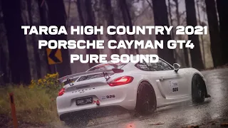 TARGA High Country 2021 - Porsche Cayman GT4, Pure Sound