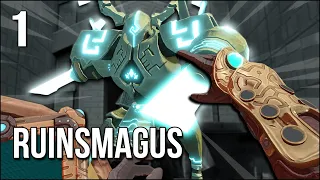 RUINSMAGUS | Part 1 | Our New VR Adventure Has Us Throwing Fireballs And Dungeon Crawling!