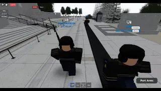 Tomb of the unknown soldier changing of the guard (on roblox)