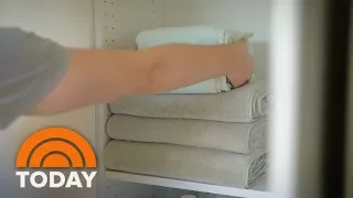 The Best Way To Fold Towels Neatly So They Fit In Any Space | TODAY