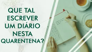 COMO ESCREVER DIÁRIO  |  relato pessoal | diário íntimo