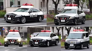 【緊急走行】北九州市警察部機動警察隊・小倉北警察署パトカー