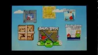 Angry Birds Trilogy Nintendo 3DS Rio Gameplay & 3D Effect