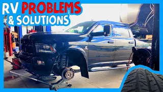 ⚠️ COMMON RV PROBLEMS AND HOW TO FIX THEM 🛠 Truck Tires for Towing Your RV