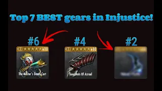 Top 7 BEST Gears in Injustice: Gods Among Us - Which ones are the best?