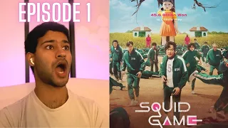 SQUID GAME EPISODE 1 FIRST REACTION!! || 1x1 Red Light, Green Light!