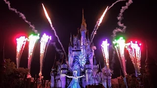 Celebrate The Magic FINAL SHOW For TPR 4K HD Resolution Frozen Walt Disney World Magic Kingdom
