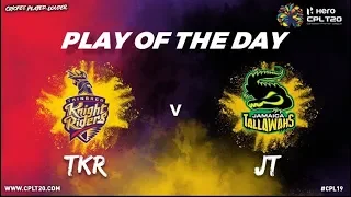 Play of the Day | TKR v JT | #CPL19