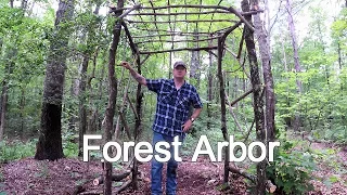 Rustic Forest Arbor