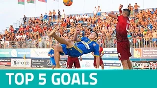 TOP 5 GOALS: Euro Beach Soccer League Superfinal Catania 2016