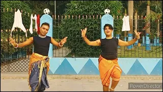 #mira #clasicaldance  Mira song dance performance by mihir roy and tanu Saha   #bharatnatyam