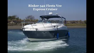 Rinker 342 Fiesta Vee Express Cruiser by South Mountain Yachts (949) 842-2344
