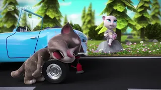 Hit the Road... Again! - Talking tom Shorts (S1 Episode 45) Reversed + 4K