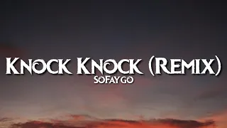 SoFaygo - Knock Knock (Remix) (Lyrics)  | She gon flirt in front of her n*gga | Tiktok Song